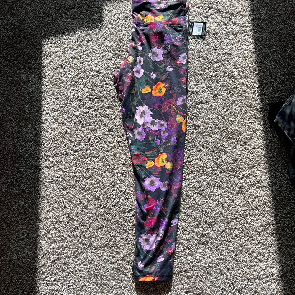Everyday champion workout leggings floral print